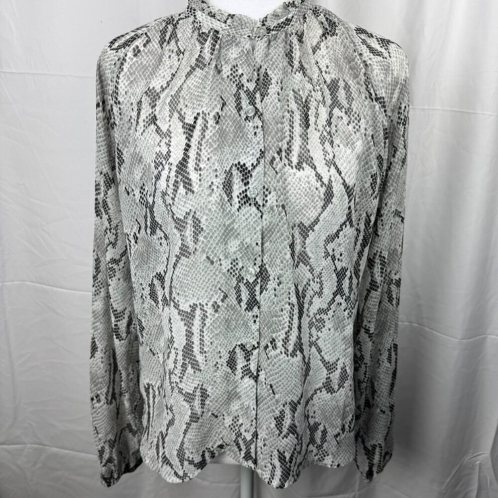 Express Snake Skin Print Shirt